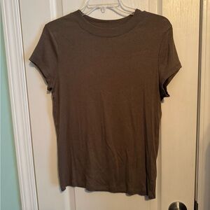 Brown Target top